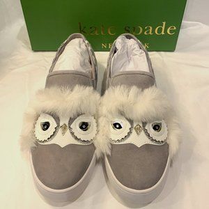 Kate Spade Owl Lefferts Sneakers Women's Size 7.5